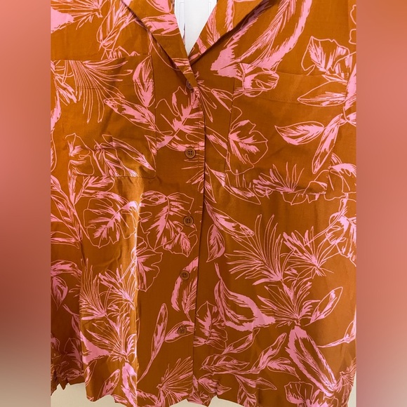 ✨NWT Jessica Simpson Spring Tropic Shirt Size M - Picture 3 of 8